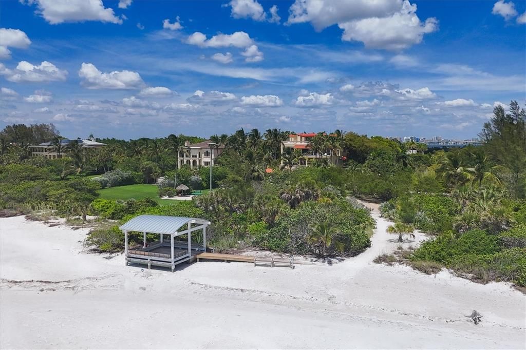 Community Pavilion with beach access