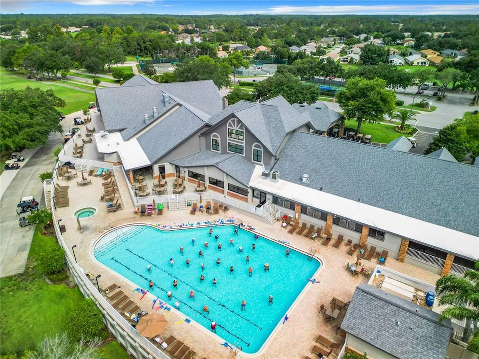 Pool at clubhouse