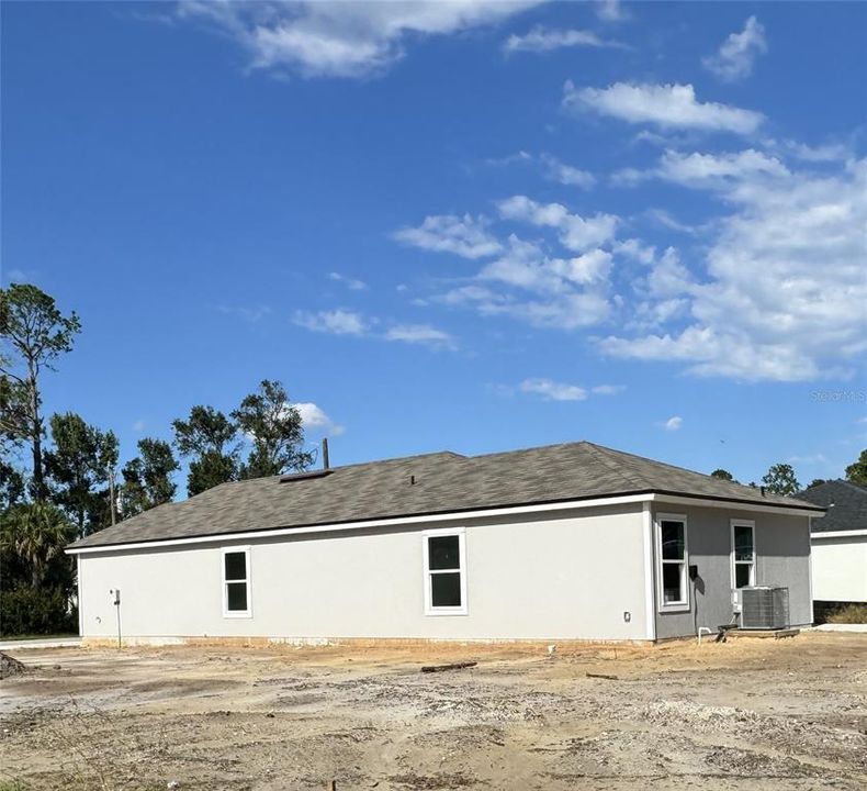 Photo of a model home.