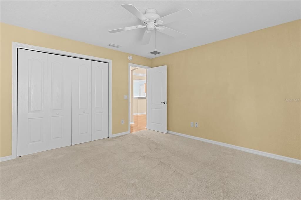 Rear bedroom with full closet