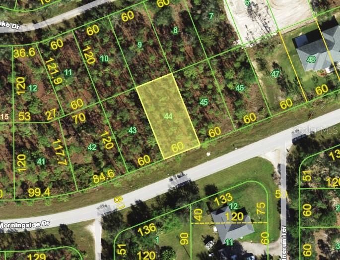 County map of lot 44