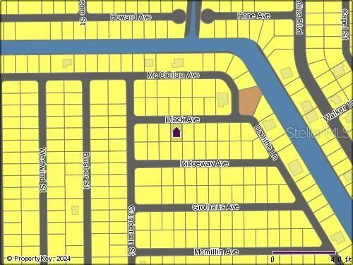 14447 Black Ave. Map