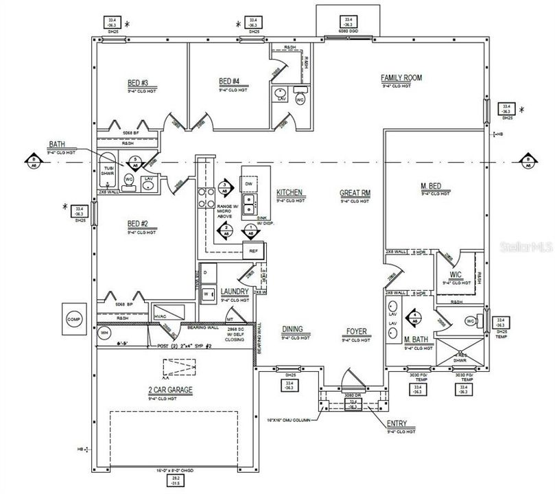 На продажу: $418,000 (4 спален, 2 ванн, 2000 Квадратных фут)