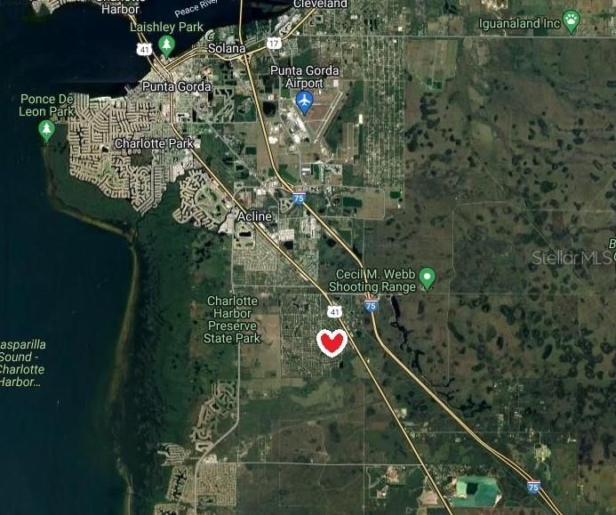 Location in Punta Gorda