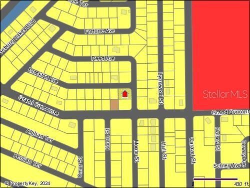 4847 Brockton Ave. Map