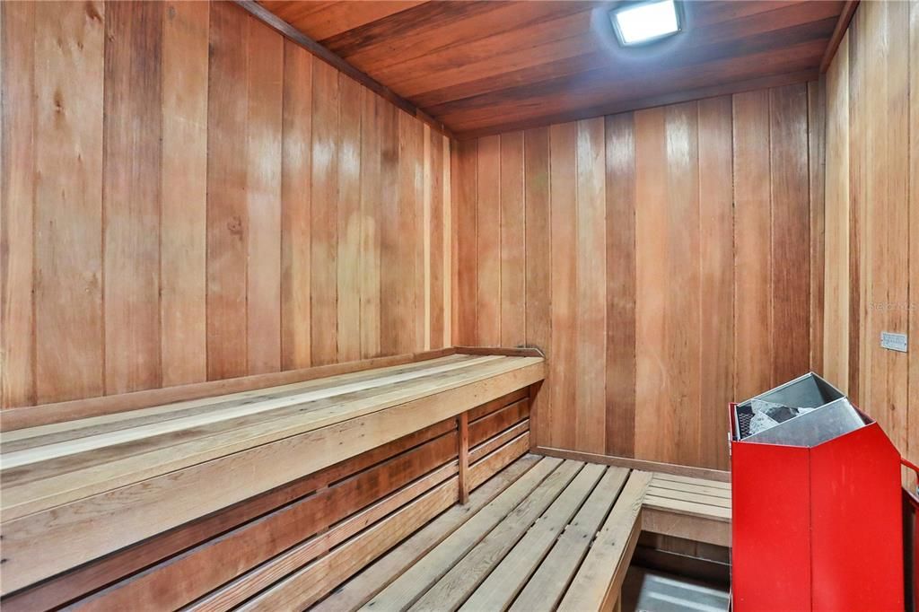 Dry sauna