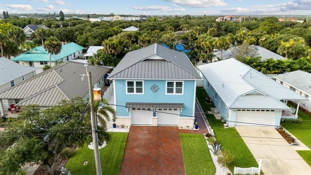 Drone View of Driveway