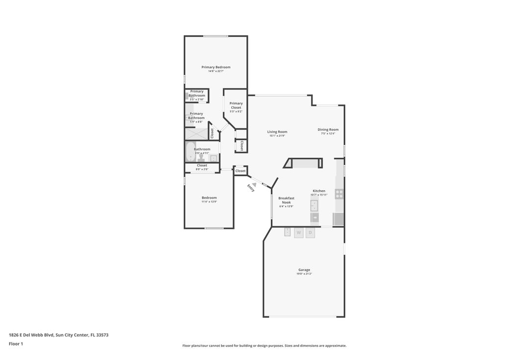 For Sale: $299,900 (2 beds, 2 baths, 1440 Square Feet)