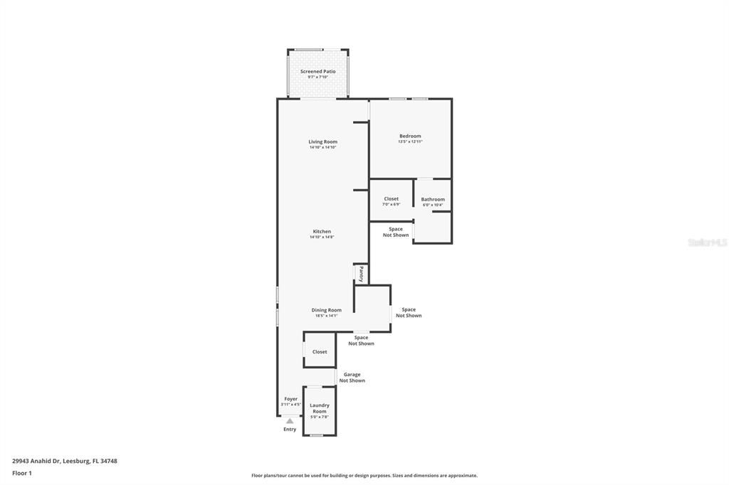 На продажу: $325,000 (3 спален, 2 ванн, 1484 Квадратных фут)