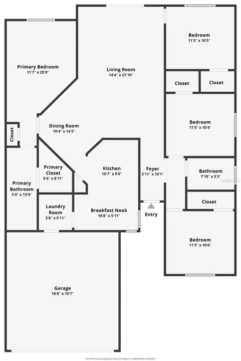 En Venta: $369,900 (4 camas, 2 baños, 1507 Pies cuadrados)