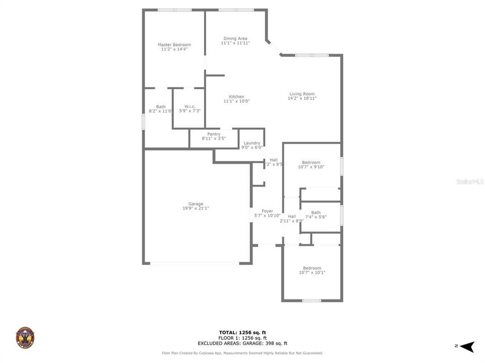 For Sale: $309,000 (3 beds, 2 baths, 1358 Square Feet)