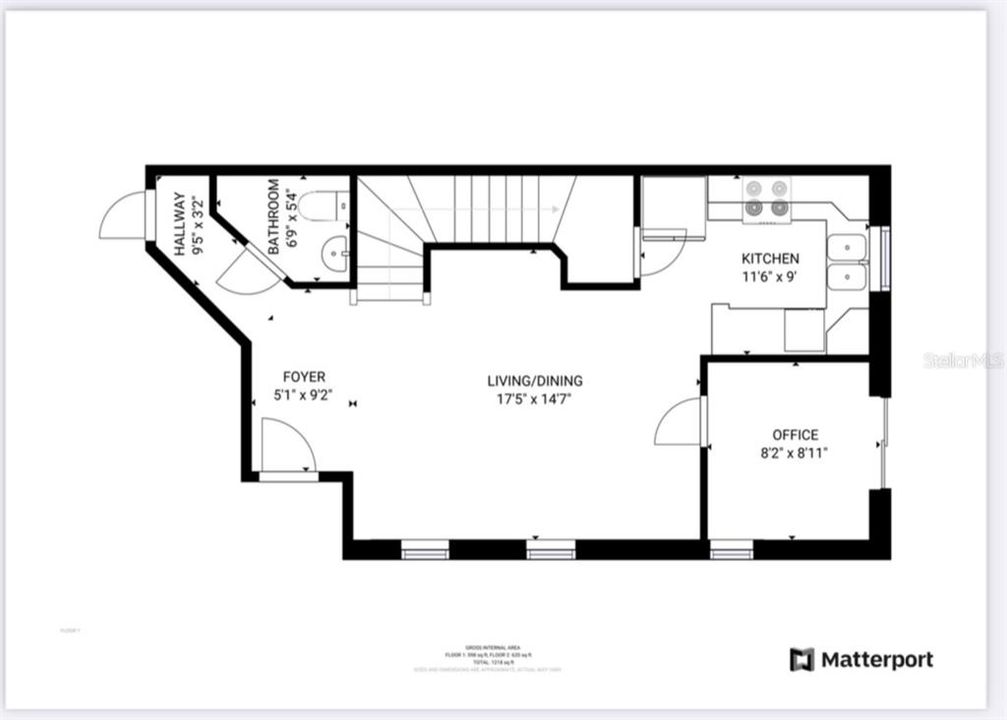 Downstairs Floorplan