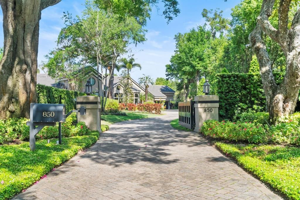 Gated Driveway