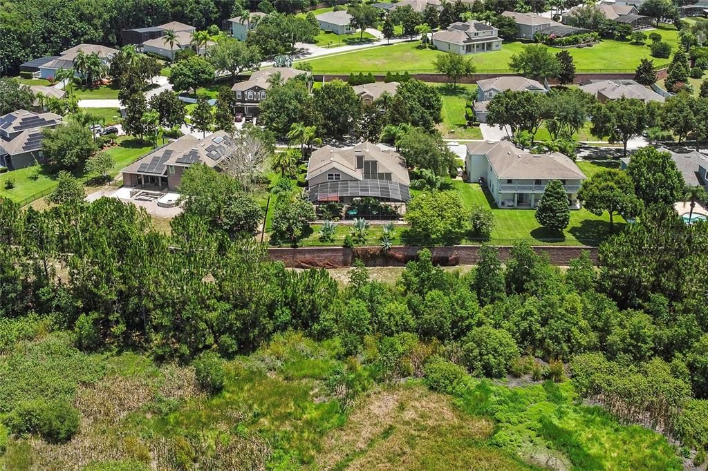 Aerial View from Back