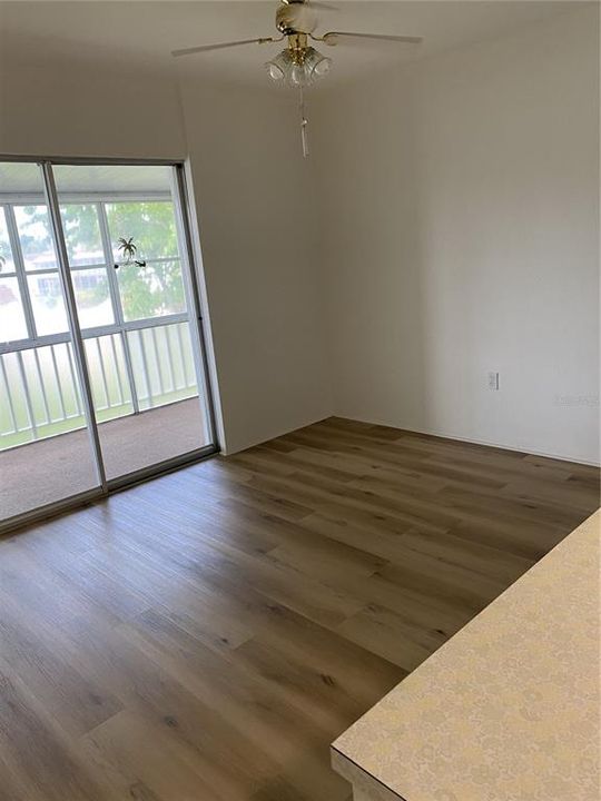 Dining Room and Balcony