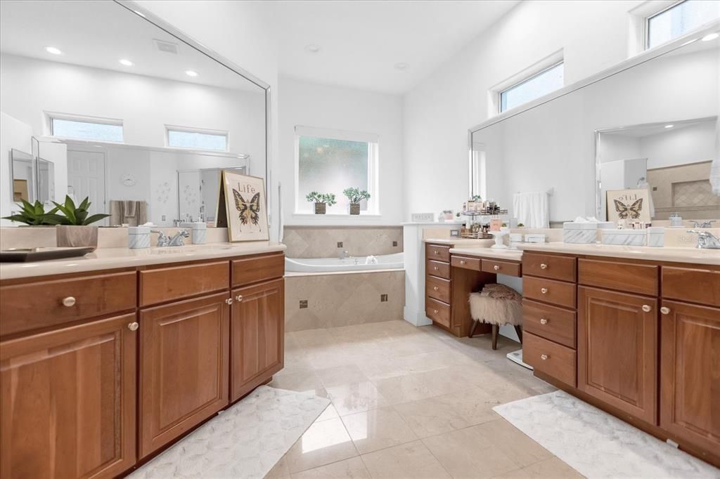 Second Floor master Bathroom.