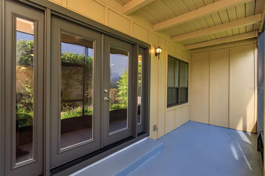 screened patio