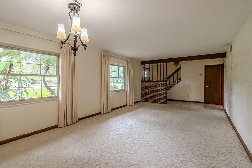 Formal Living Room with view of the foyer entrance