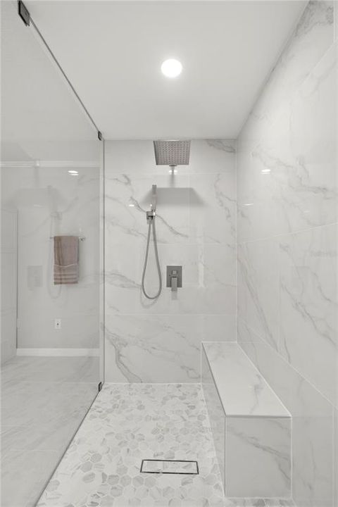 Beautifully Remodeled Shower