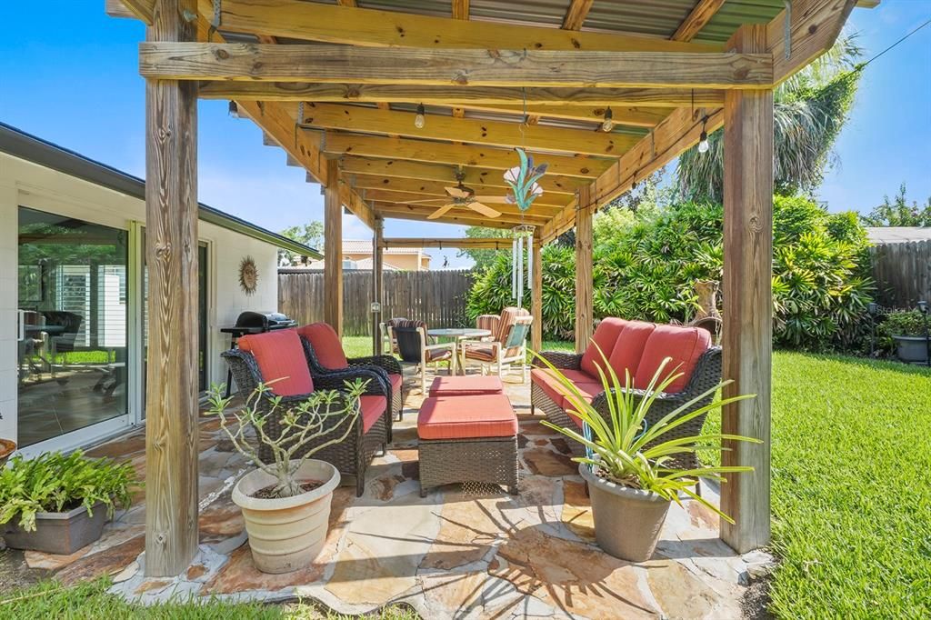 Backyard Pergola