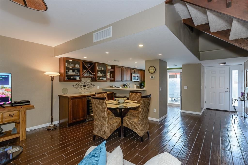 Dining room, front entryway