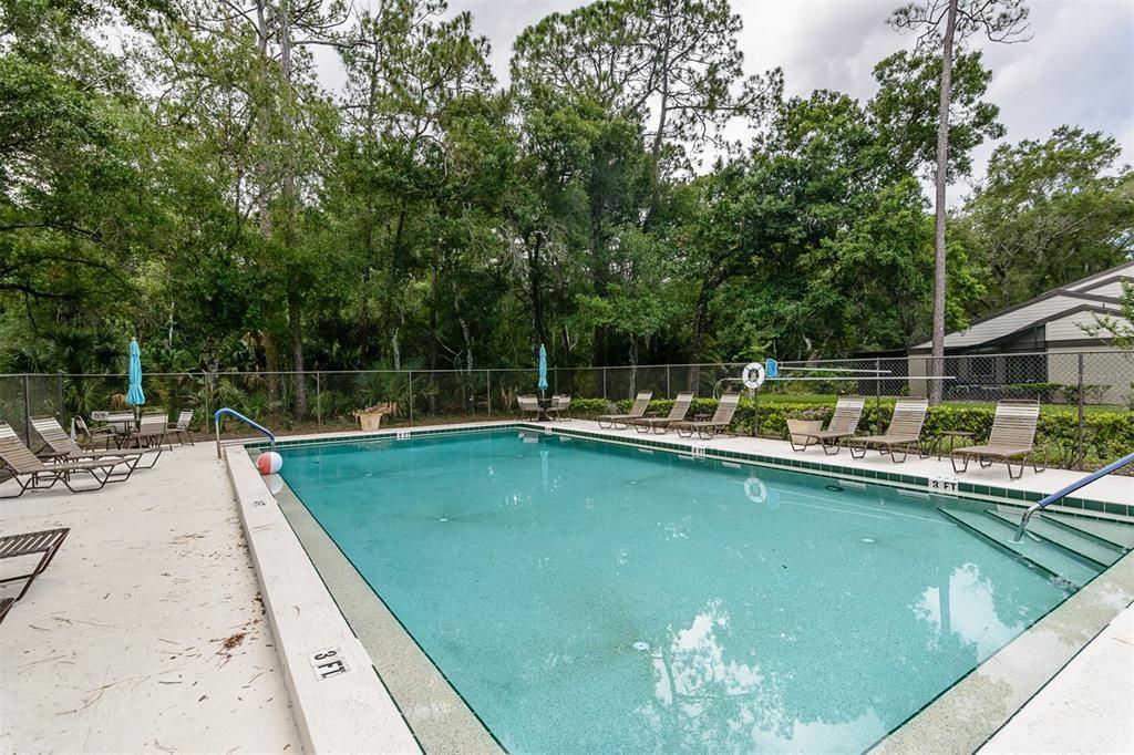 Private community pool