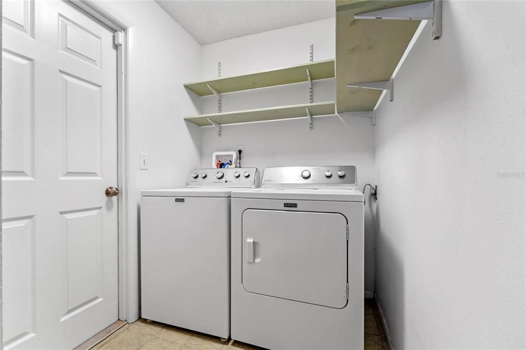 Indoor Laundry Room