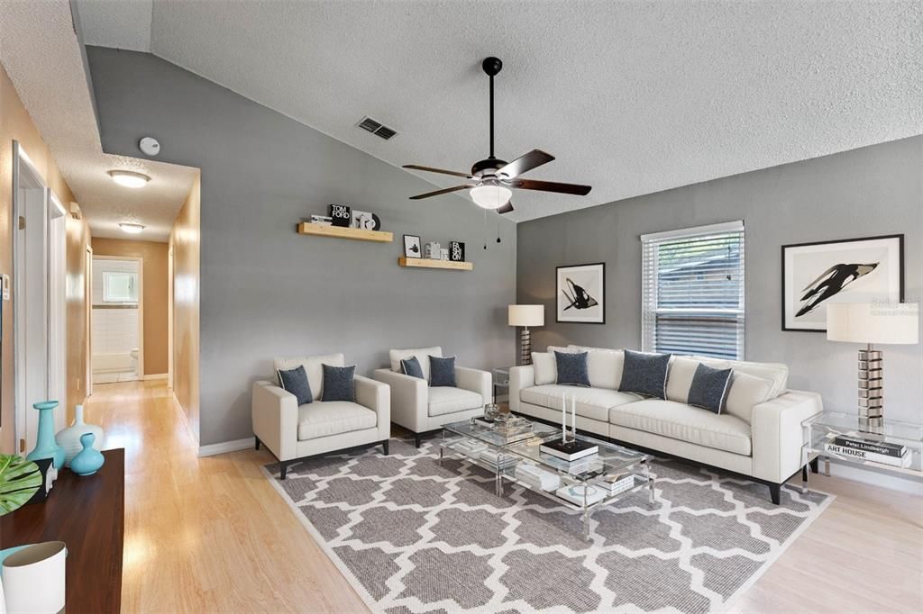 Virtually Staged, Family Room