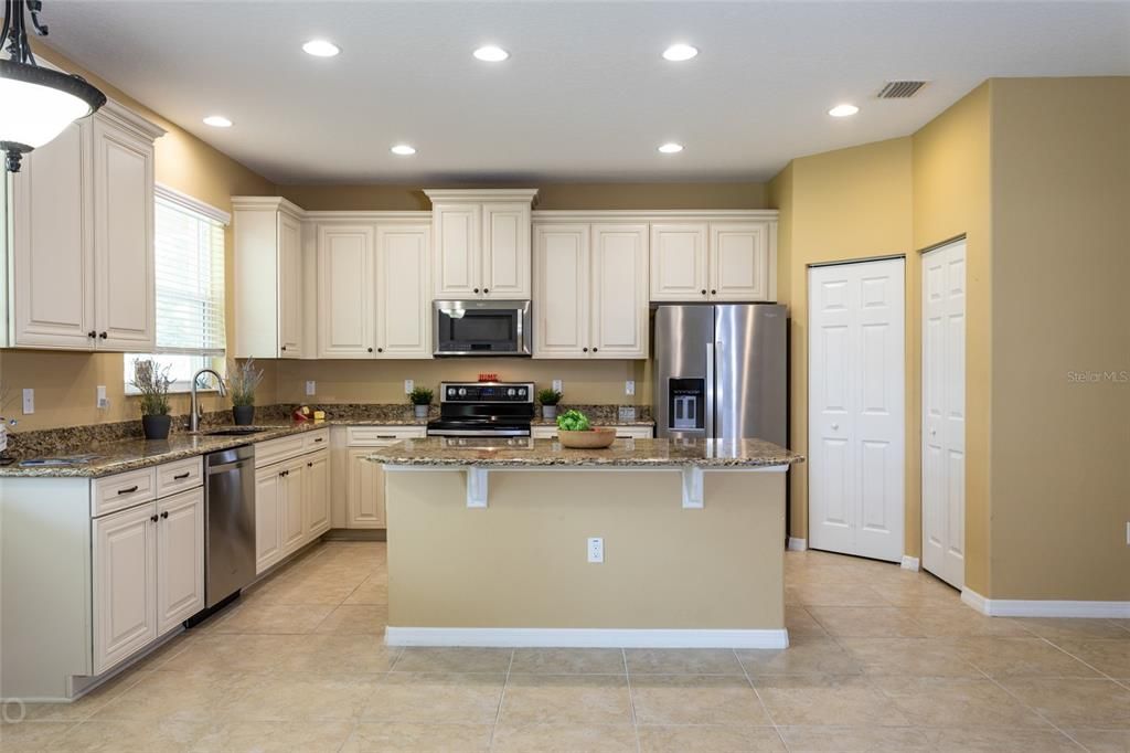 Bright open kitchen