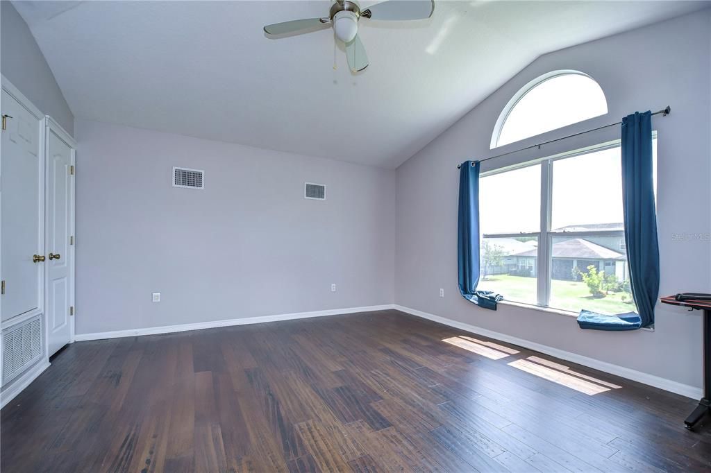 Spacious bonus room offers the perfect space for a playroom or home gym!