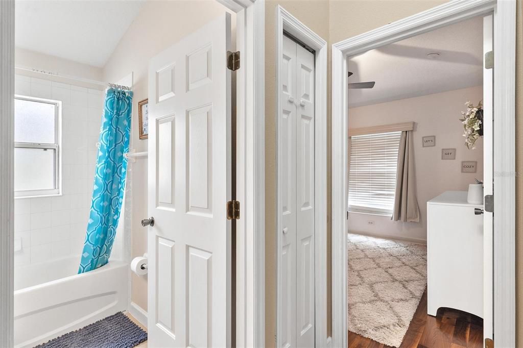 Hallway leading to Bedroom Two and Guest Bath