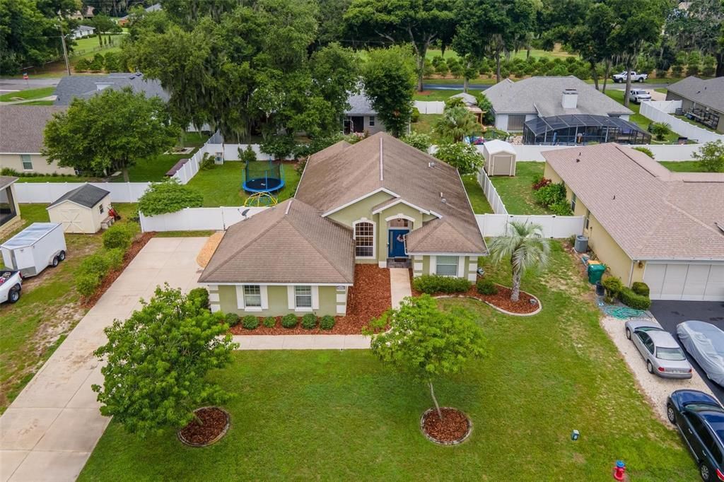 Aerial of Front Exterior