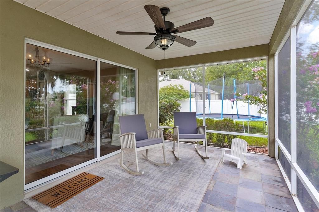 Screen Enclosed Porch Area