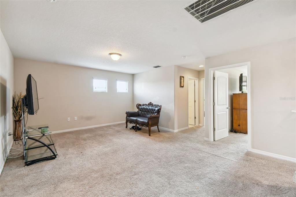 loft area upstairs