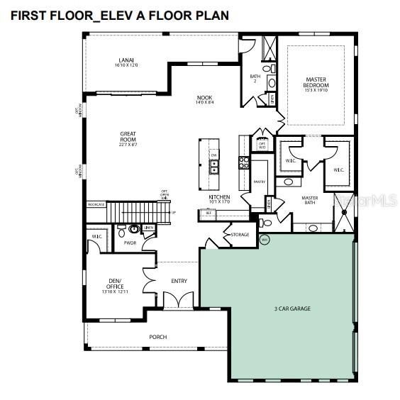 1st Floor Plan