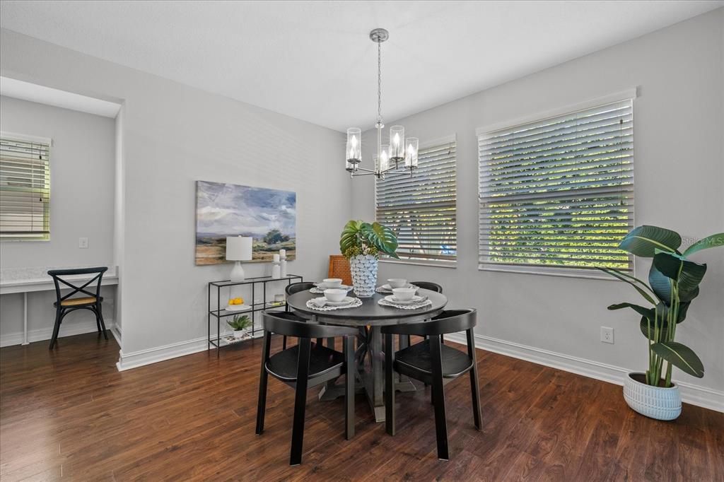 Kitchen dining area