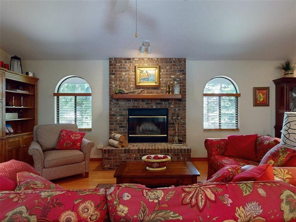 Family Room with Fireplace