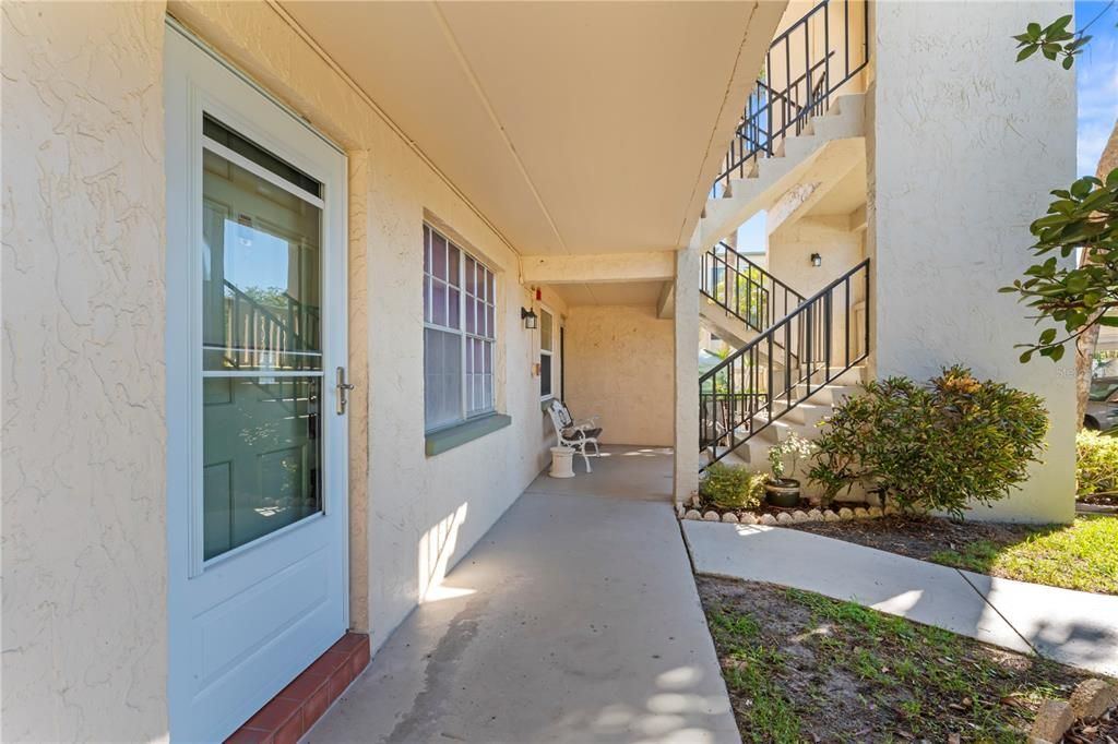 Walkway to Front Door