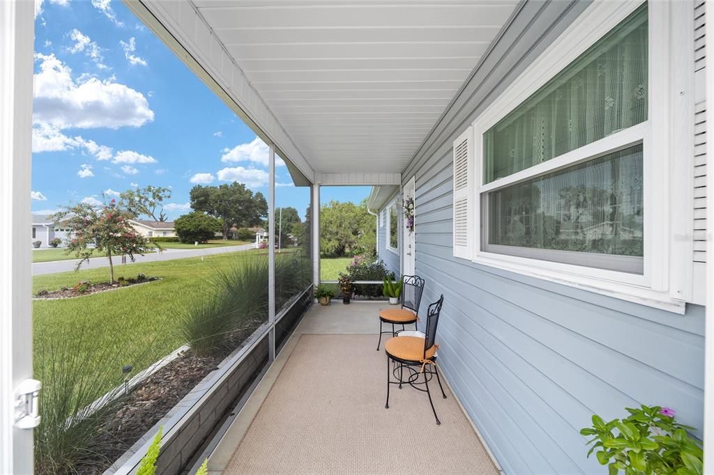 Screened in Front Porch