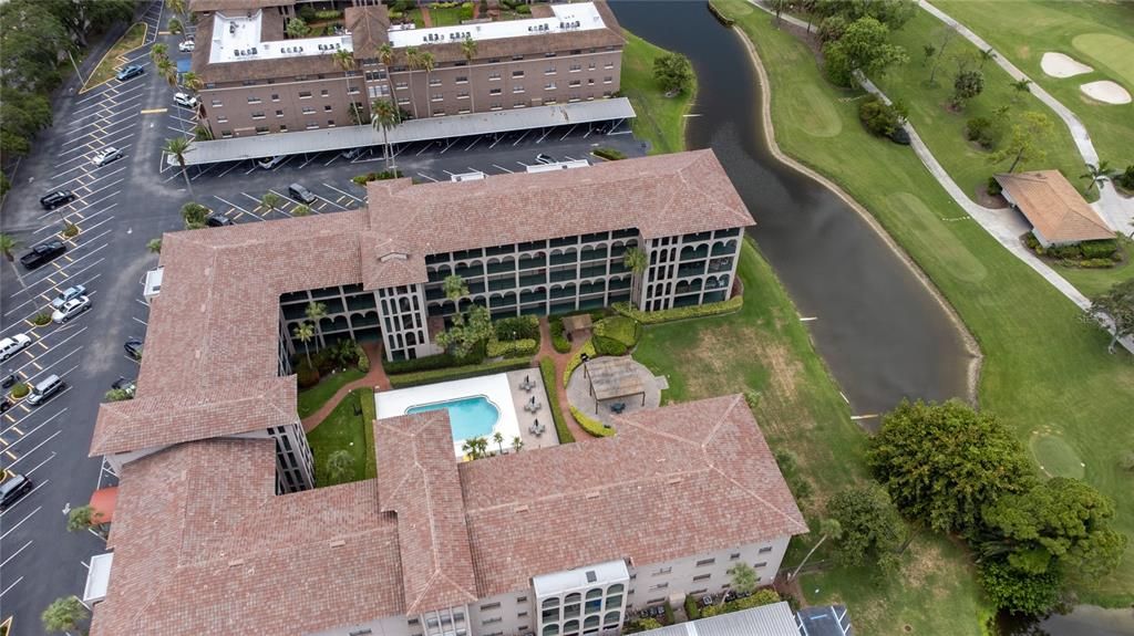 Aerial View of Pool