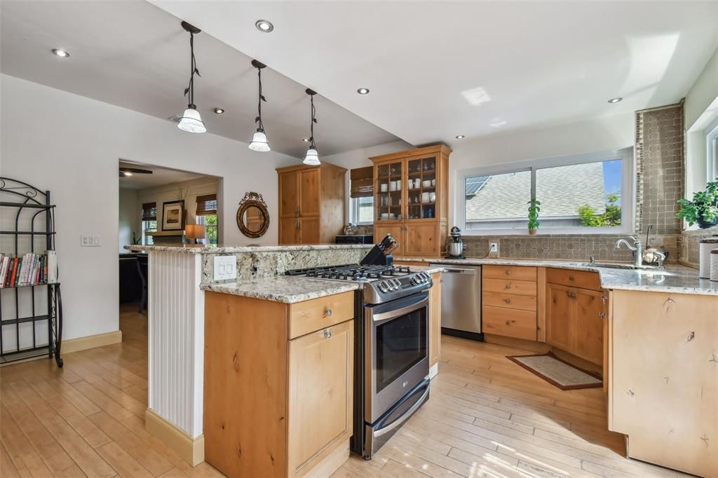 Light and bright spacious kitchen