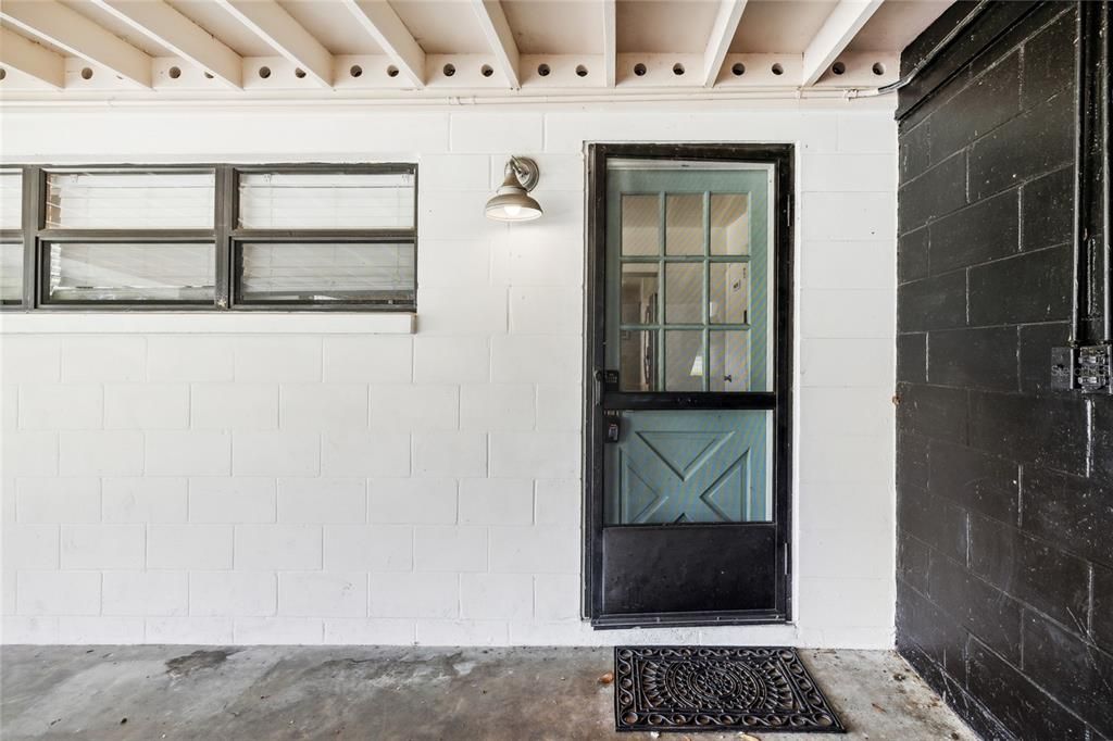 SIDE CARPORT DOOR