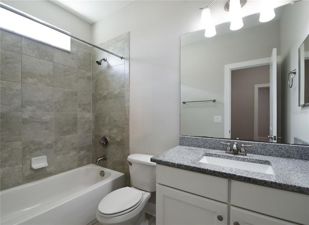 Upstairs guest bathroom