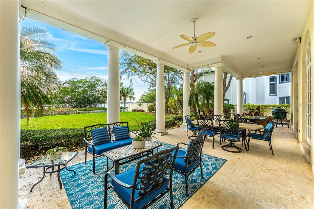 Porch with River View