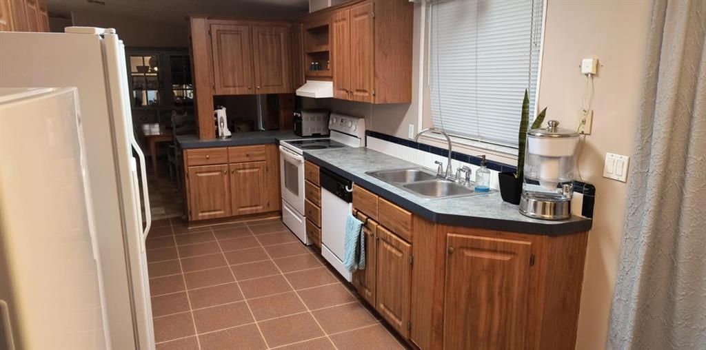 Laundry room storage area / mud room