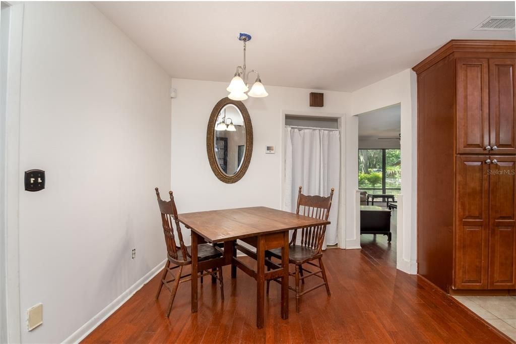 Kitchen Nook on Opposite side of Kitchen.