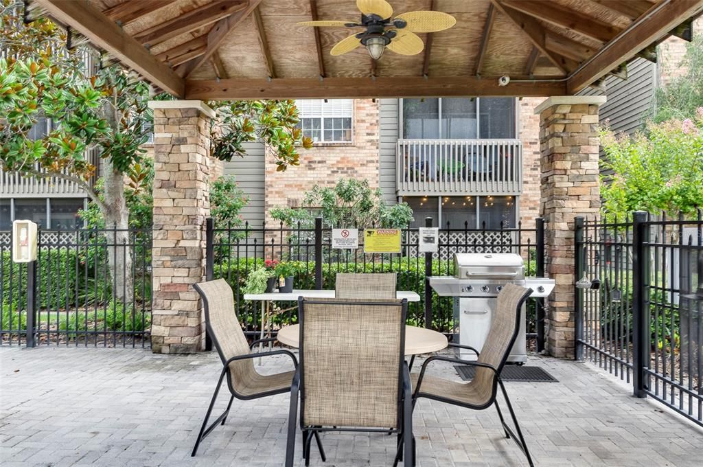 Well Manicured Courtyard Area Just Outside Your Door