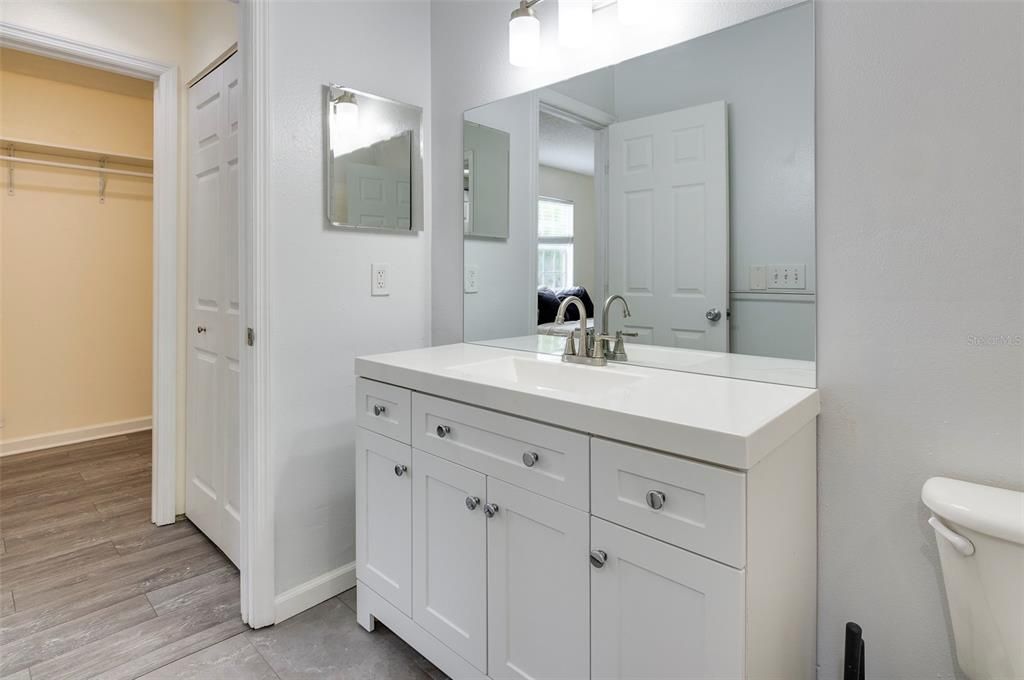 EnSuite Bath with Separate Door for Guests