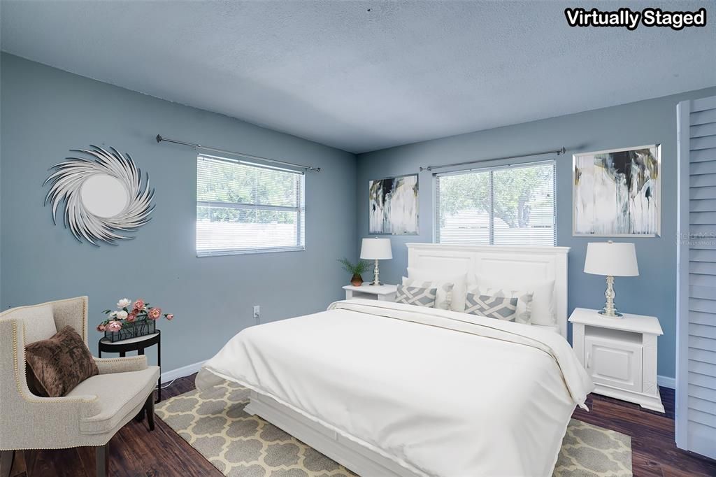 Virtually Staged Bedroom 2