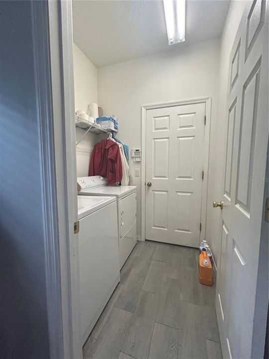 Separate laundry room on 1st floor